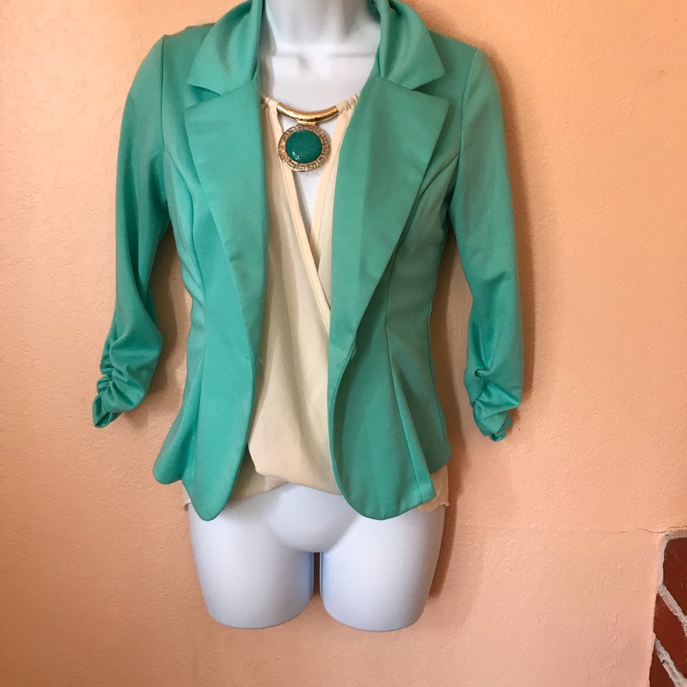 Blazer and shirt